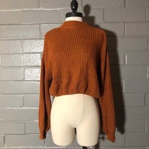 Forever 21 burnt orange sweater
